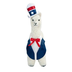 President Alpaca: Felted Sculpture