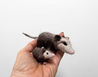 Mama Opossum & Joey