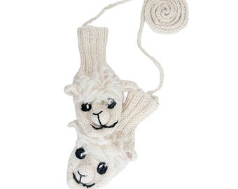 Kid's Mittens - Alpaca