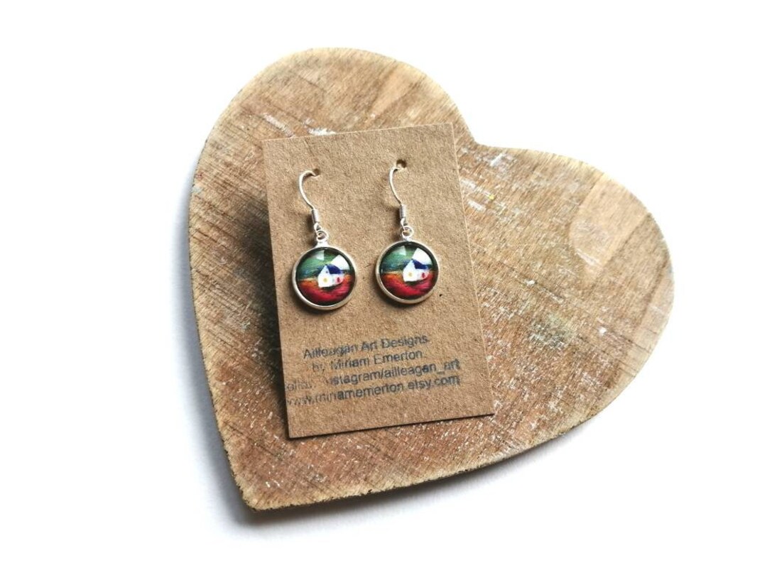 Bothy on Skye Earrings Isle of Skye Jewellery Original - Etsy UK