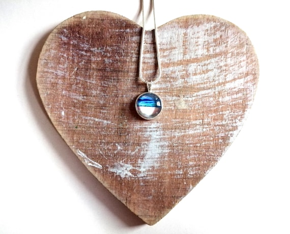Luskentyre seascape necklaces | last light | island of Harris necklace | Scottish  seascape print necklace | handmade Scottish jewellery