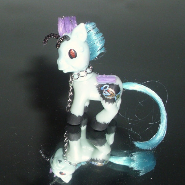 OOAK Custom My Little Pony Breezie Deep Sea Punk Brony