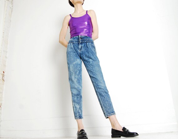 acid wash lee jeans XS 23