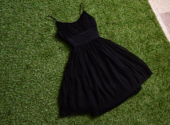 ceil chapman 50s/60s silk dress - image 4