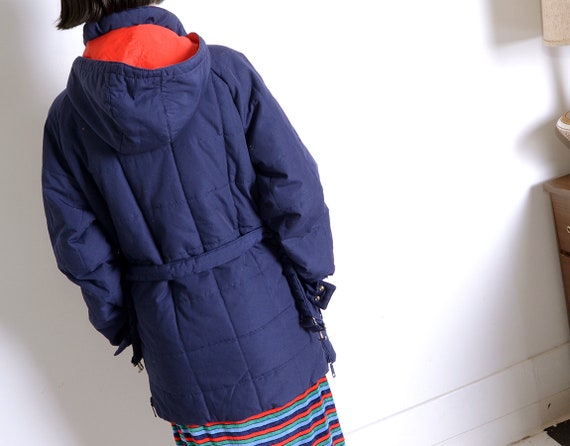 sporty 80s hooded parka - image 4