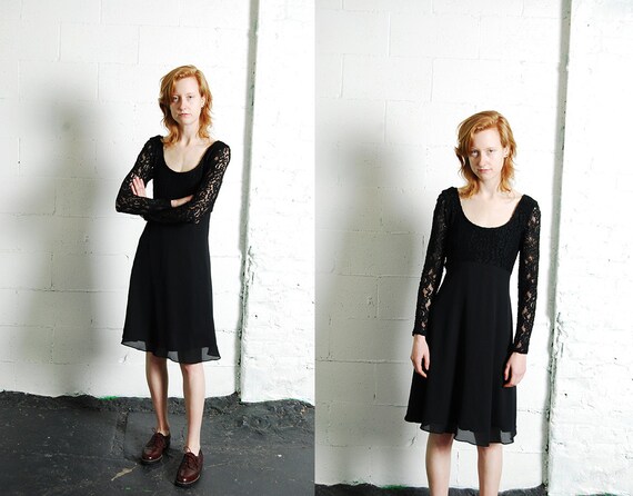sheer 90s babydoll dress