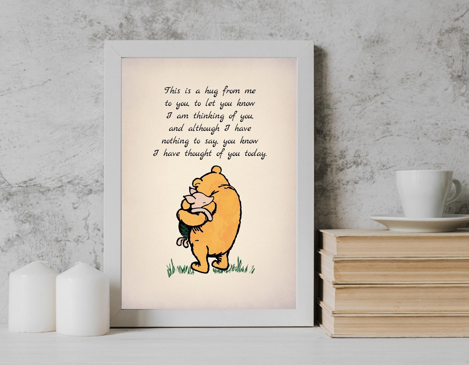 This is a Hug From Me to You, to Let You Know I Am Thinking of You, And ...