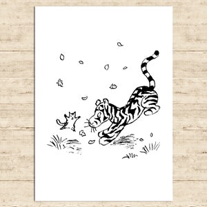 Winnie the Pooh Poster Classic Vintage Printable Nursery Print Gift Baby Room Art Wall Decor Instant Digital Download