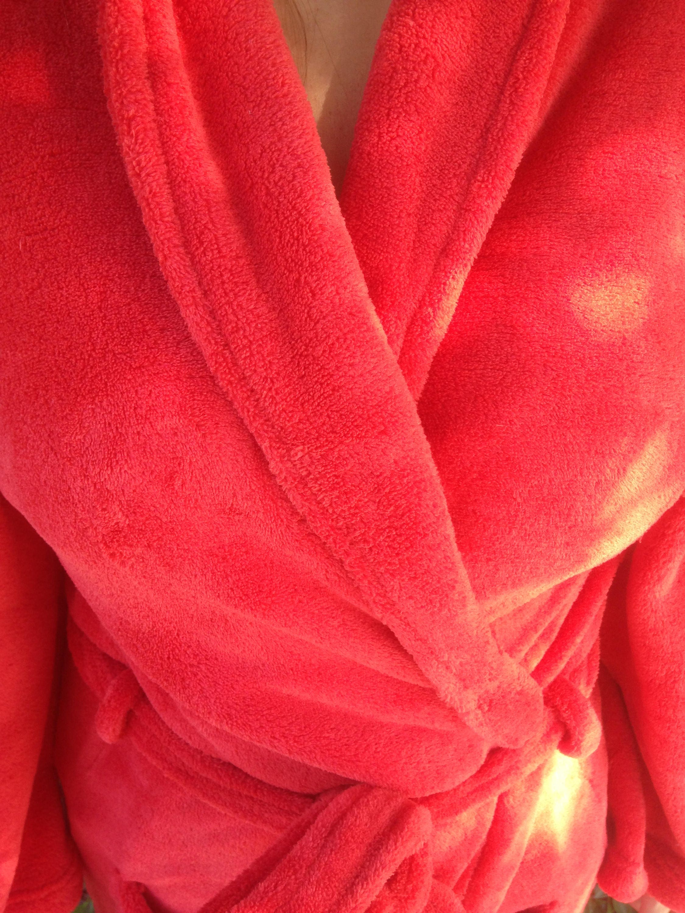 ON SALE RED Bathrobe His and Hers Bathrobes Mr. and Mrs. Etsy