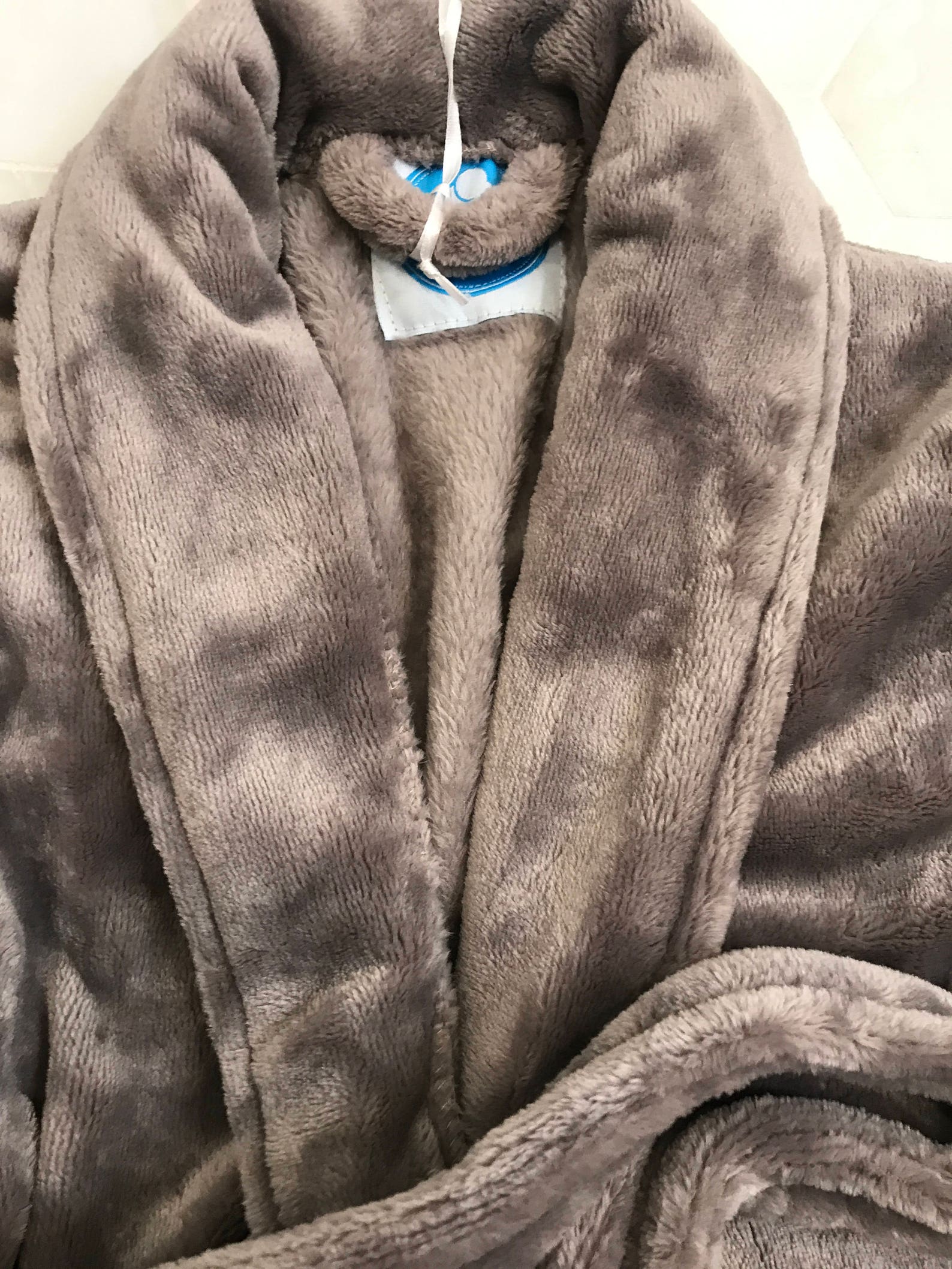 SILVER Children's Robe, Boy's Robe, Girl's Robe, Kid's Bathrobe Size 4