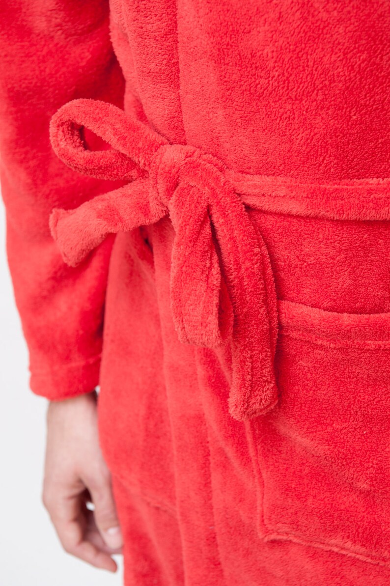 On Sale Plush Bathrobe Various Colors Available, Monogrammable, Personalized Robes, by Wrapped