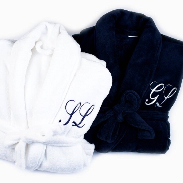 His and Hers Robe Etsy