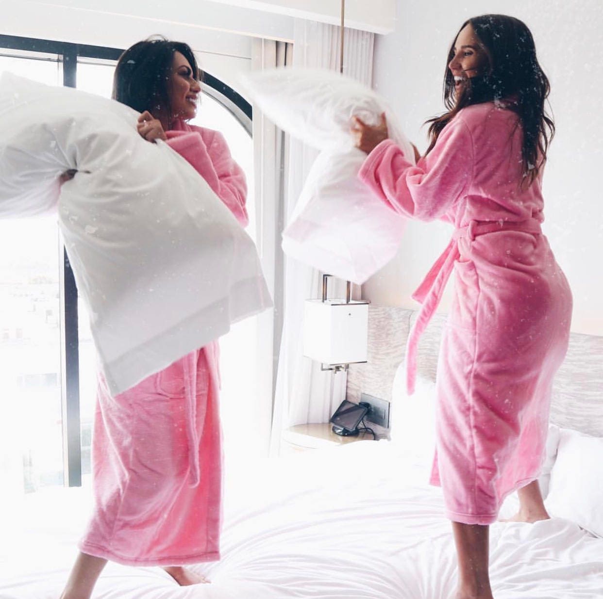 Set of 2 Plush Monogrammed Robes Bathrobes Monogrammed His and Hers