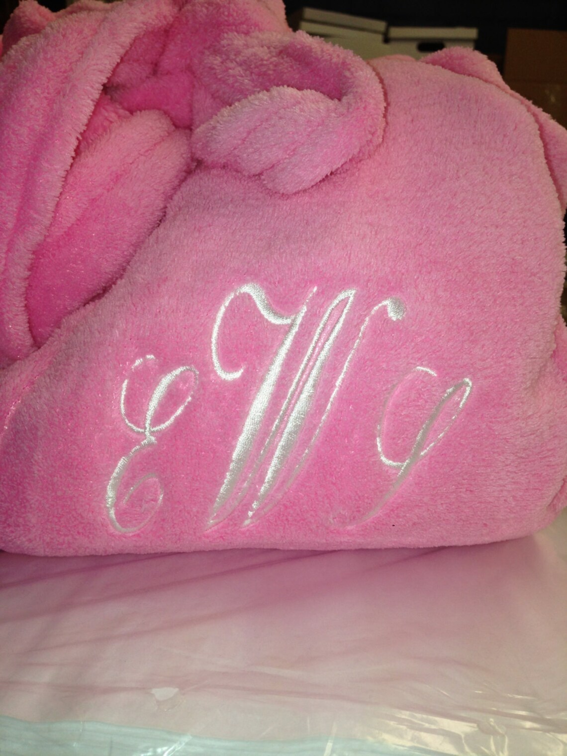 Pink Bathrobe Bridal Robes Monogram Bathrobes Bride and Etsy