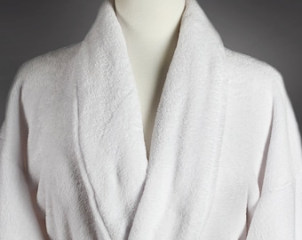 Customized Bridal Robe for Weddings-Wrapped In A Cloud Plush Spa Robe Multiple Colors Available