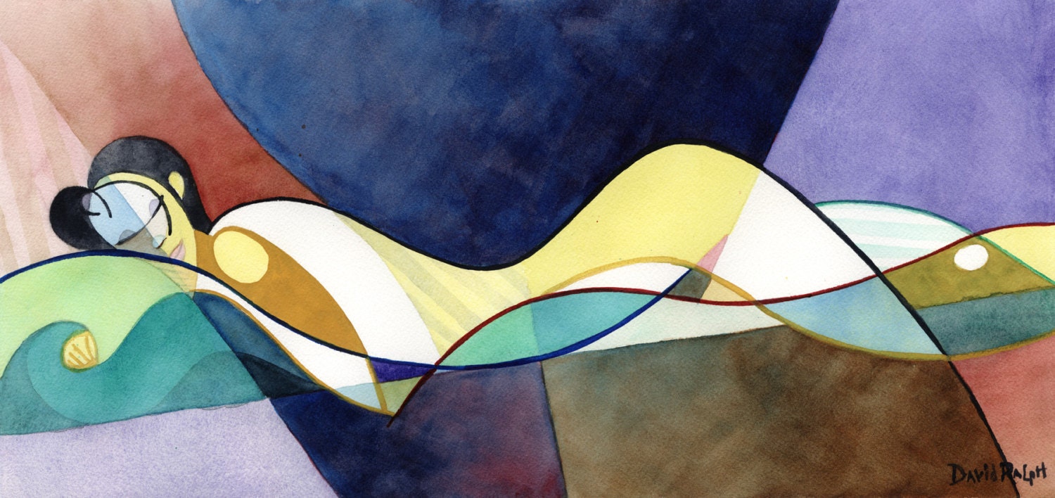 Original Abstract Painting Titled 
