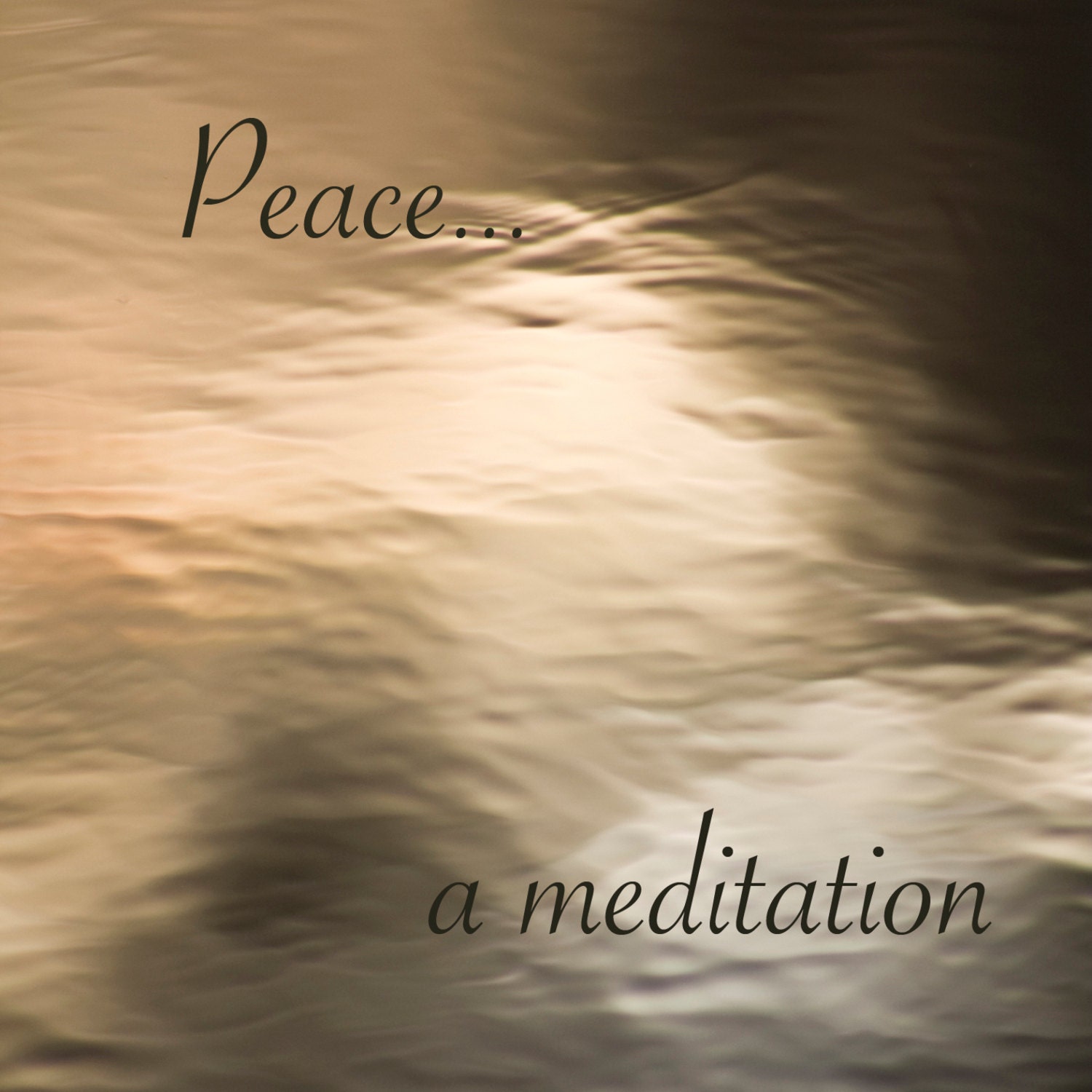 Meditation CD Guided Meditation Etsy