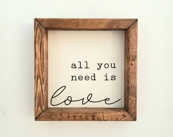 All You Need is Love Swap Frame Insert