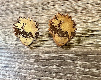 Explodey Boy Resin Earrings