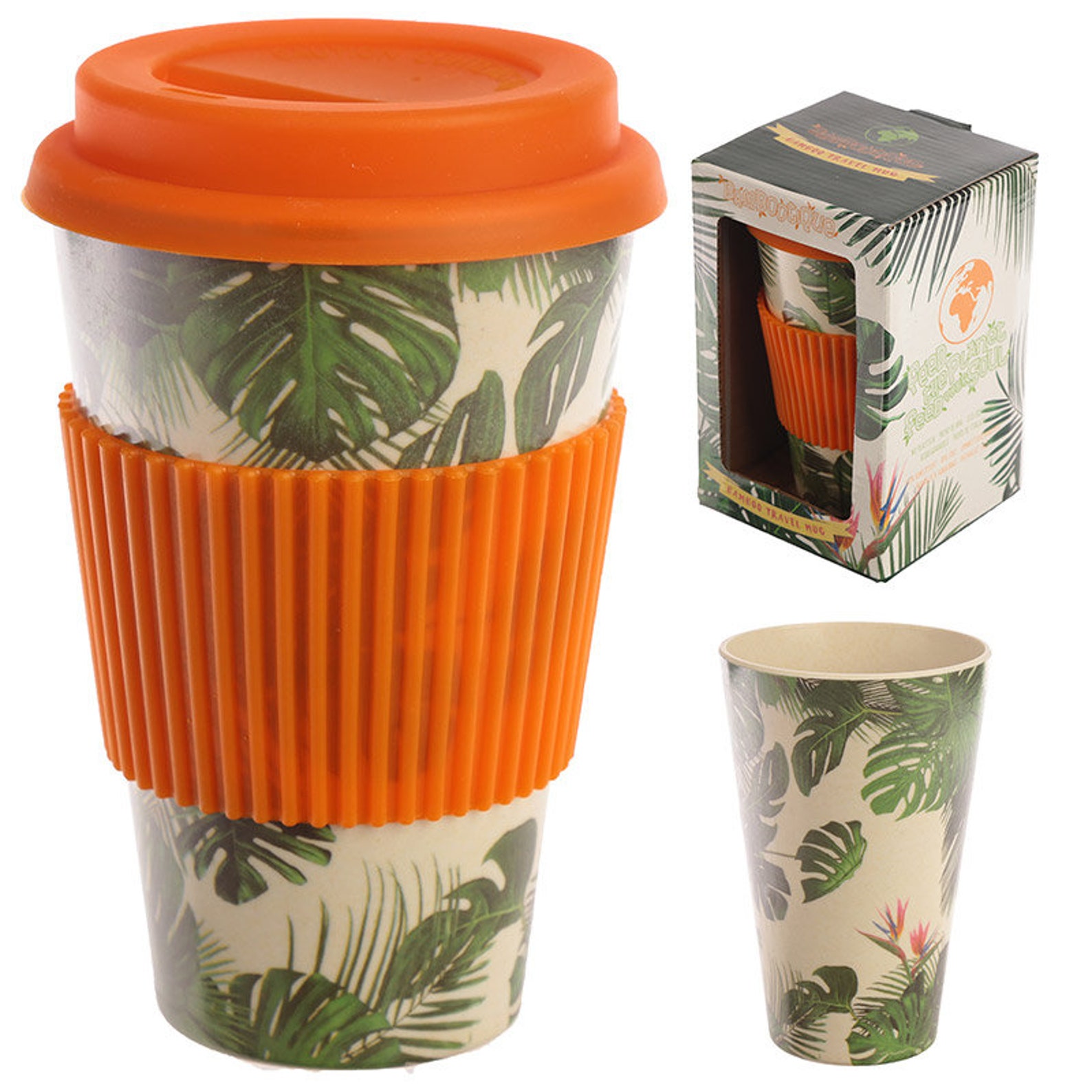 Bamboo Travel Mugs Eco Mugs Assorted Funky and Retro Designs Etsy