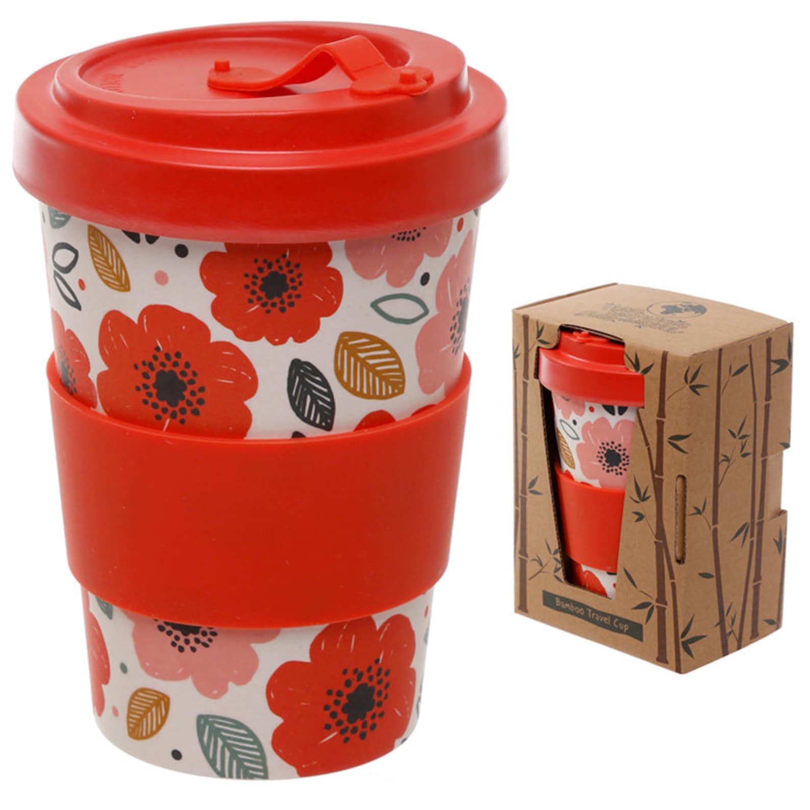 Bamboo Travel Mugs Eco Mugs Assorted Funky and Retro Designs Etsy