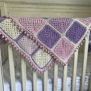 Handmade Cashmere and Wool Baby Blanket