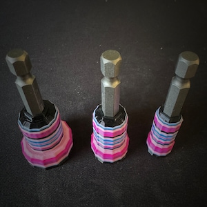 Svarvverktyg för bladguld - LTD rosa set