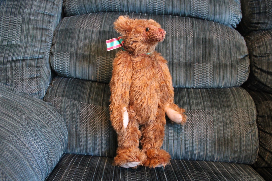 Handmade Mohair 13 Inch Bear by Carol Jean Carini 1993 - Etsy