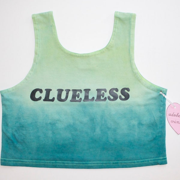 Clueless Dip Dye Tank