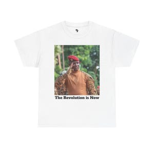 President Ibrahim Traore Cotton Tee
