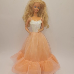 Peaches N Cream Barbie Dress - Etsy