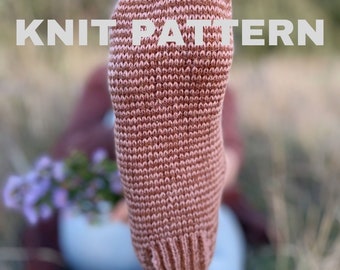 KNITTING PATTERN . You and Yours Socks .  Cuff Down, Corrugated Rib, Two-Color Eye of Partridge Heel, Helical Knitting