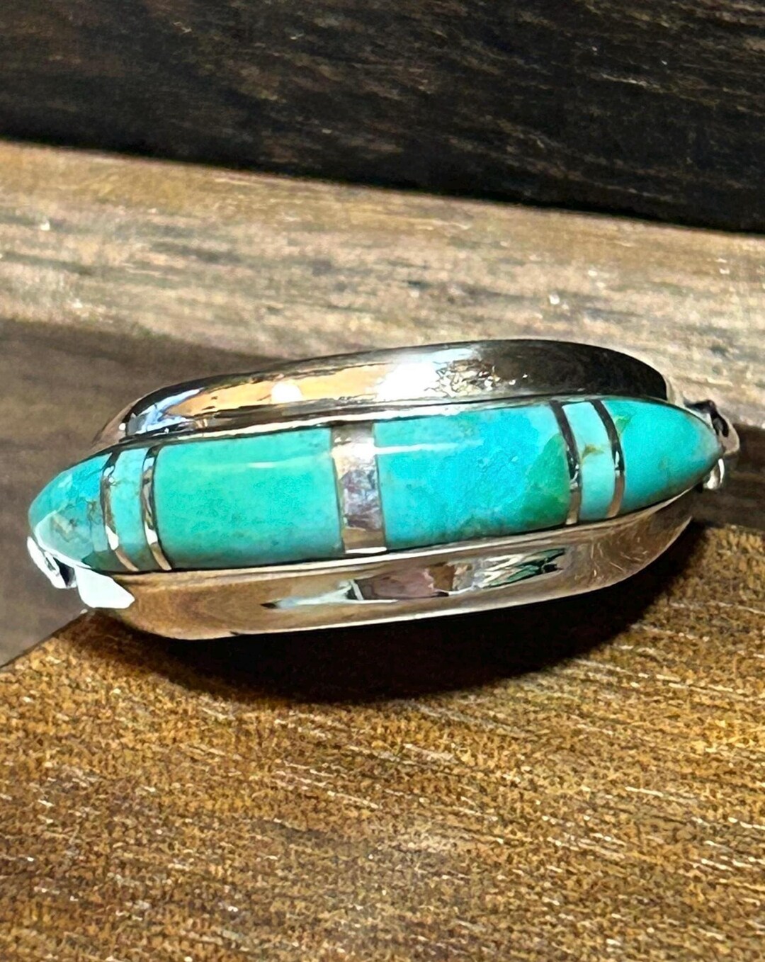 Sleeping Beauty Turquoise Sterling Ring Band Sz 6 10 Unisex Men's 925 ...