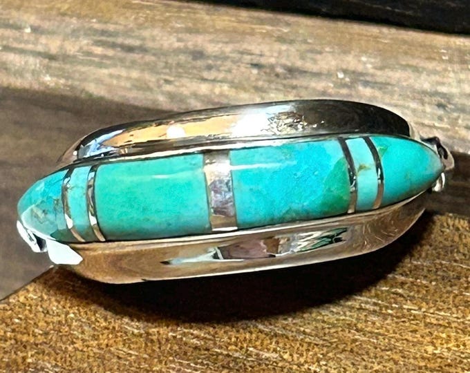 Sleeping Beauty Turquoise Sterling Ring Band Sz 6 10 Unisex Men's 925 ...