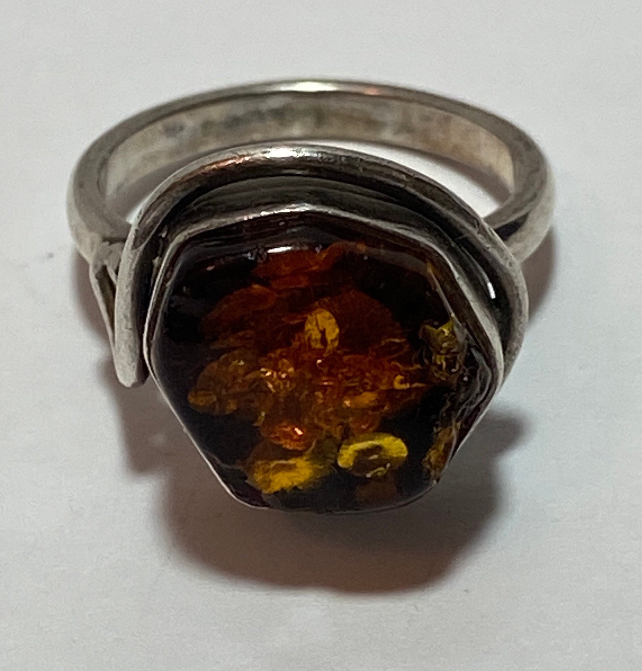 Polish amber best sale rings