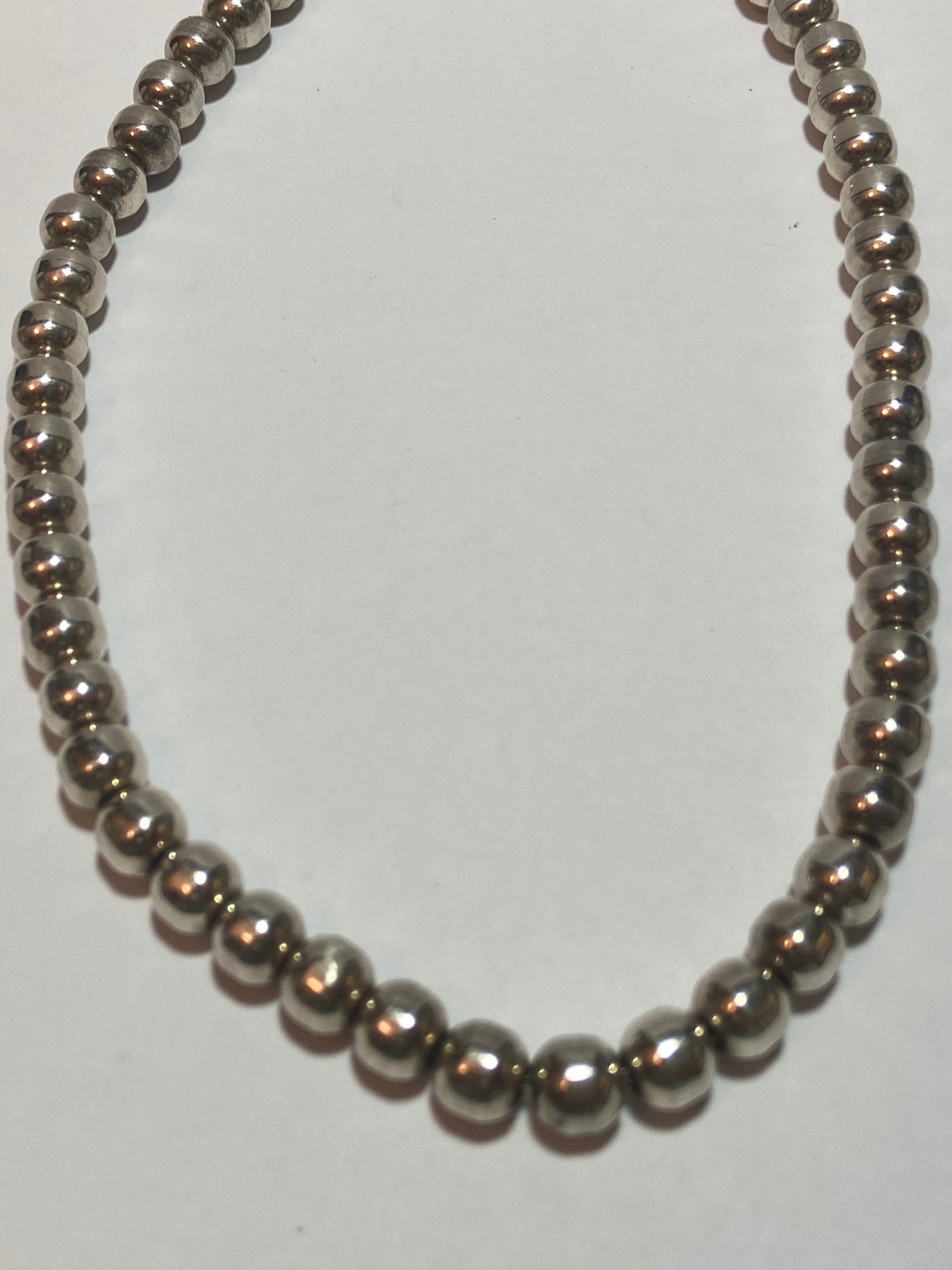 アクセサリー Mexican jewelry Perl necklace silver925 Sterling Pearls Necklace 16