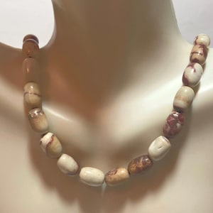 Jay King Peppermint Opal Sterling Necklace Adjsutable 18&quot; 20.5&quot; 925 Silver Desert Rose Trading Vintage Southwestern Jewelry Birthday Gift