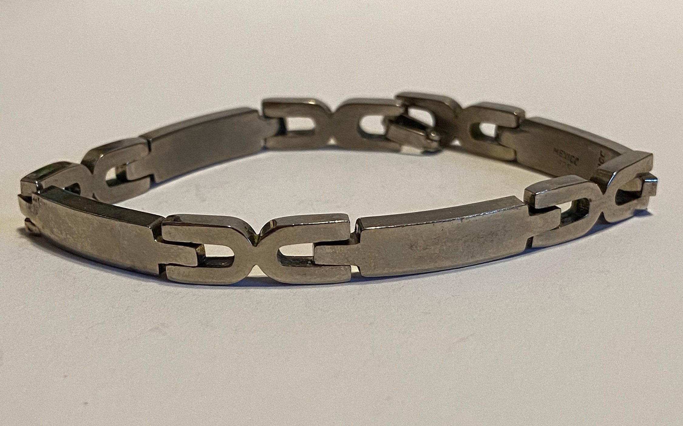 Sterling Bracelet 7.25 Horsebit Xs 925 Silver Mexico - Etsy