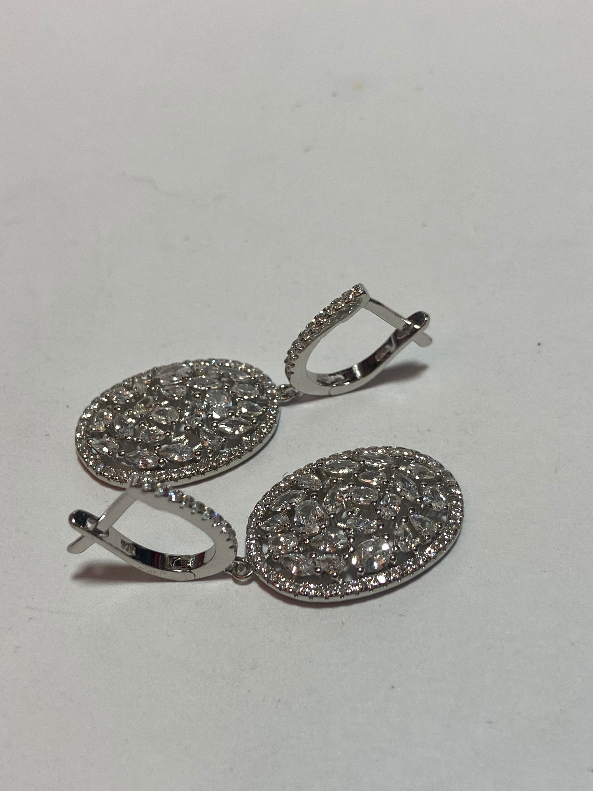 Orecchini Donna Cerchio Con Brillantini Orecchini Donna Cerchio Con Brillantini
