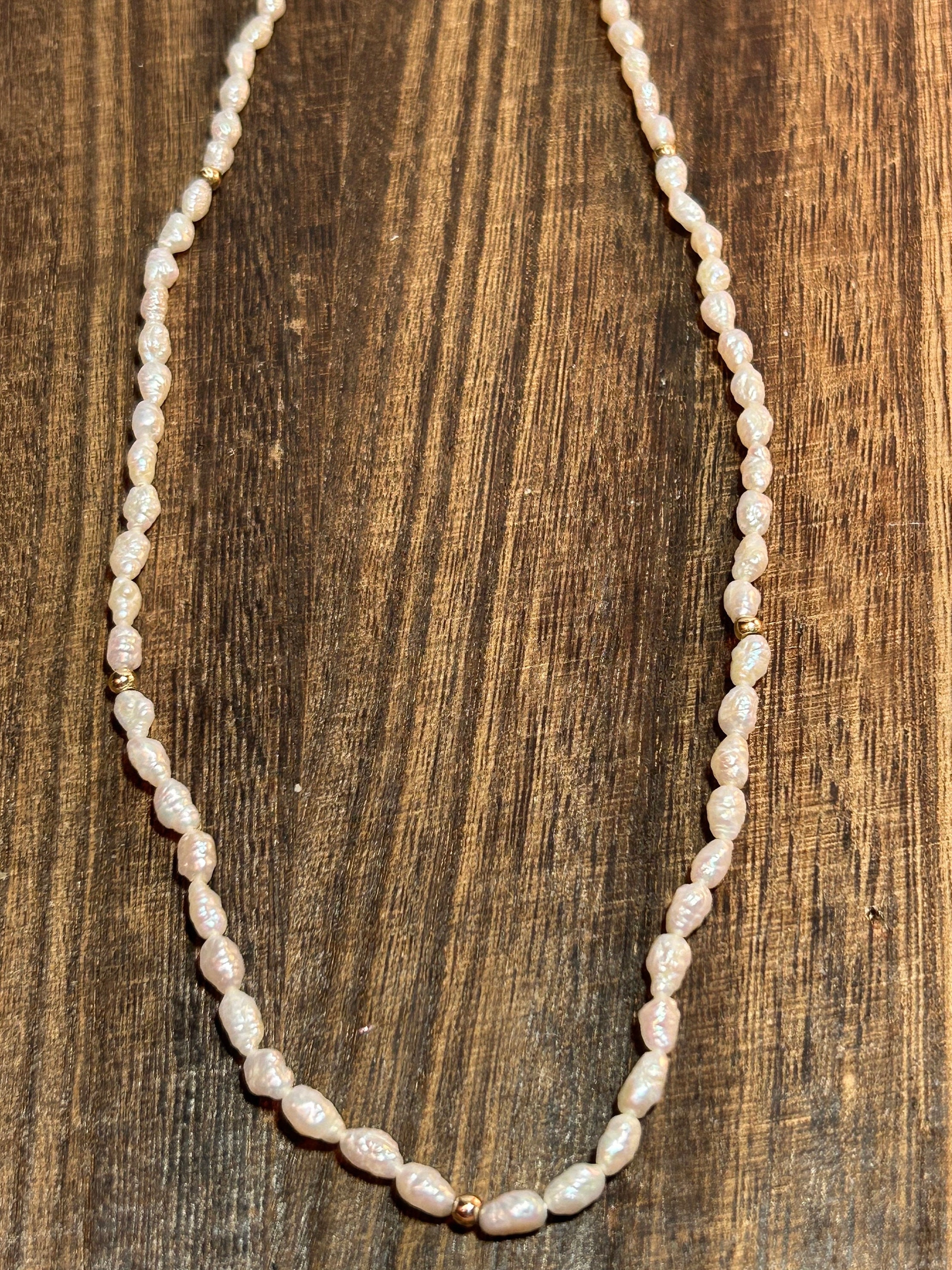■VINTAGE HOLLYWOOD■ Pearl n Beads Rose Necklace VH2435NE00 VINTAGE HOLLYWOOD】Pearl n Beads Rose Necklace☆送料関税込