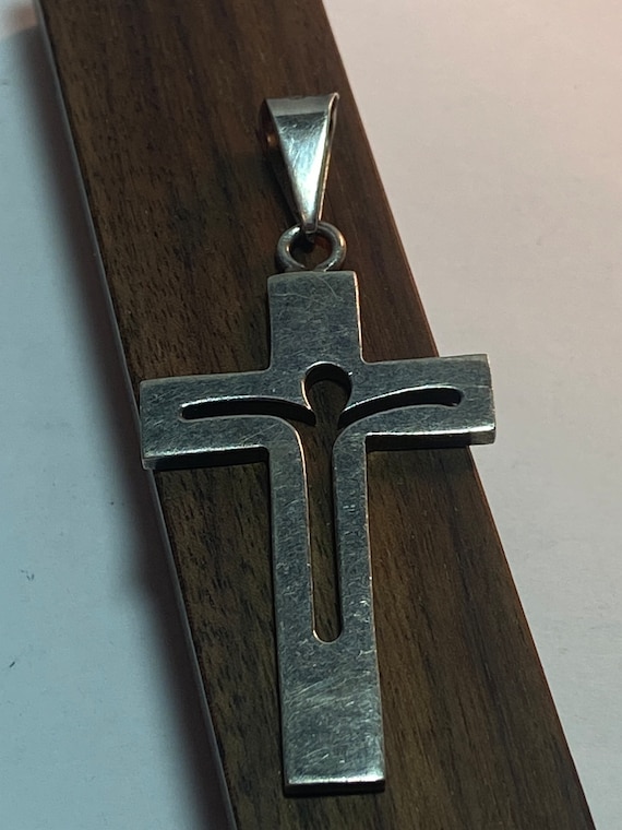 タスコ スターリング クロス ペンダント 925 シルバー メキシコ
