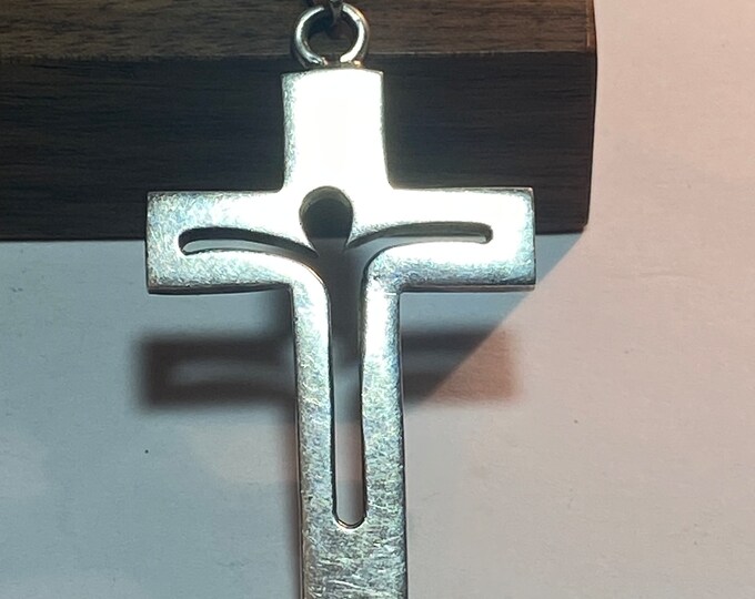 Taxco Sterling Cross Pendant 925 Silver Mexico Mexican Vintage Jewelry ...