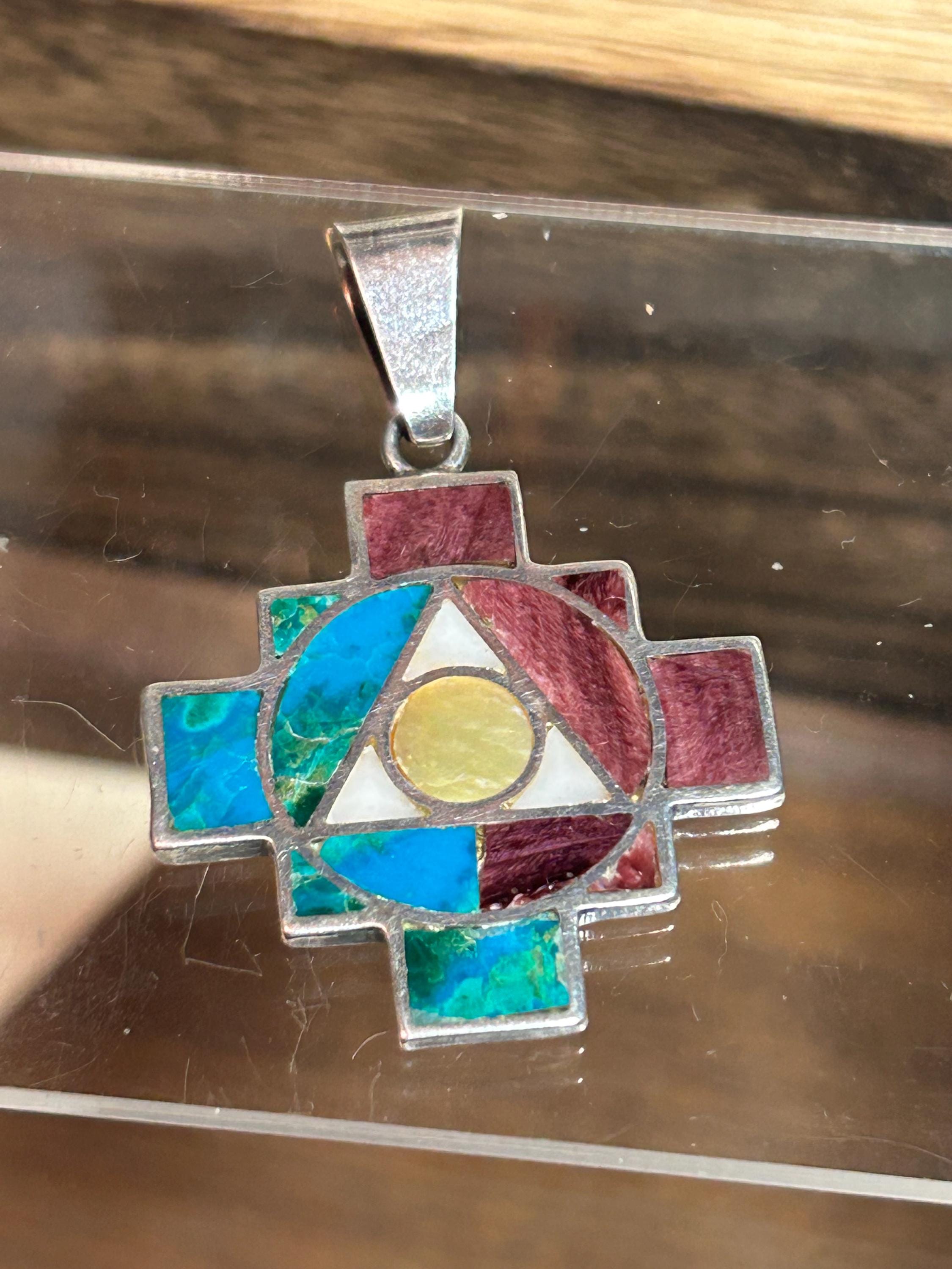 Inca Cross Turquoise - Etsy