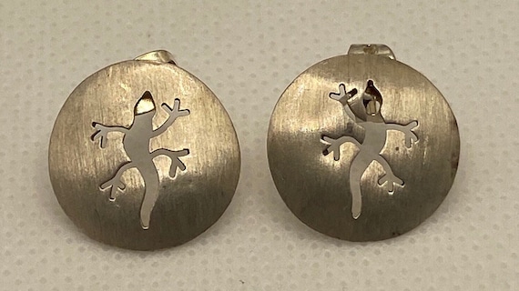 Navajo L.gerry作 ブローチ馬モチーフSterlingSilver Navajo L.gerry作