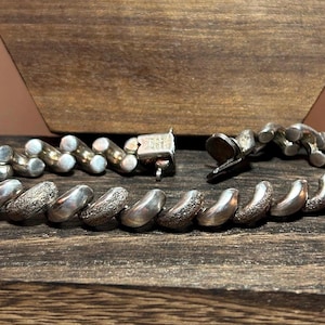 Milor San Marco Sterling Bracelet 7.25&quot; Marconi Constellation Italy 925 Silver Vintage Jewelry Anniversary Birthday Christmas Gift Mother&#39;s