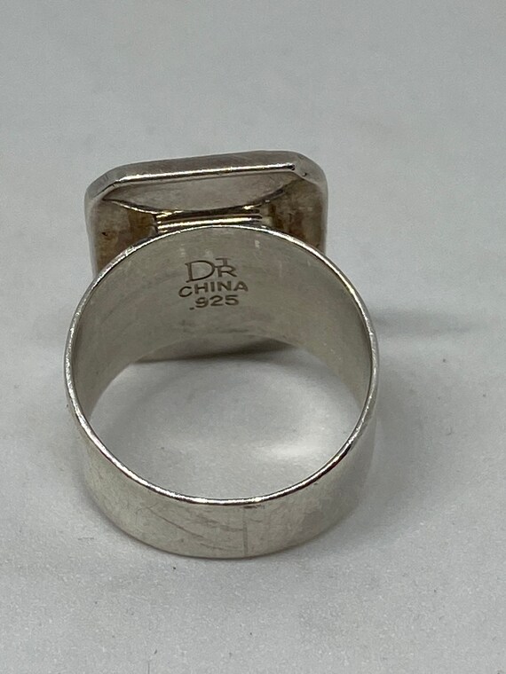 Jay King Multi Stone Sterling Ring Sz 7 Spiny Oyster