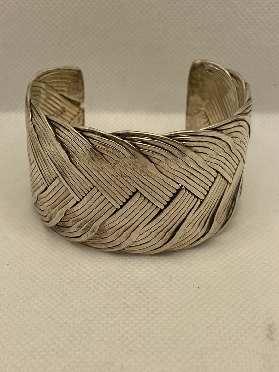 Coffee Beans!! Vintage Southwestern Sterling Silver Bracelet Coffee Beans!! Vintage Southwestern Sterling Silver Bracelet
