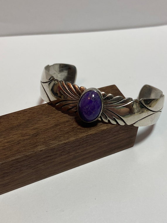 Linda Marble Amazing Vintage Native American Navajo Turquoise Sterling Silver Ring Linda Marble Amazing Vintage Native American Navajo Turquoise Sterling Silver Ring
