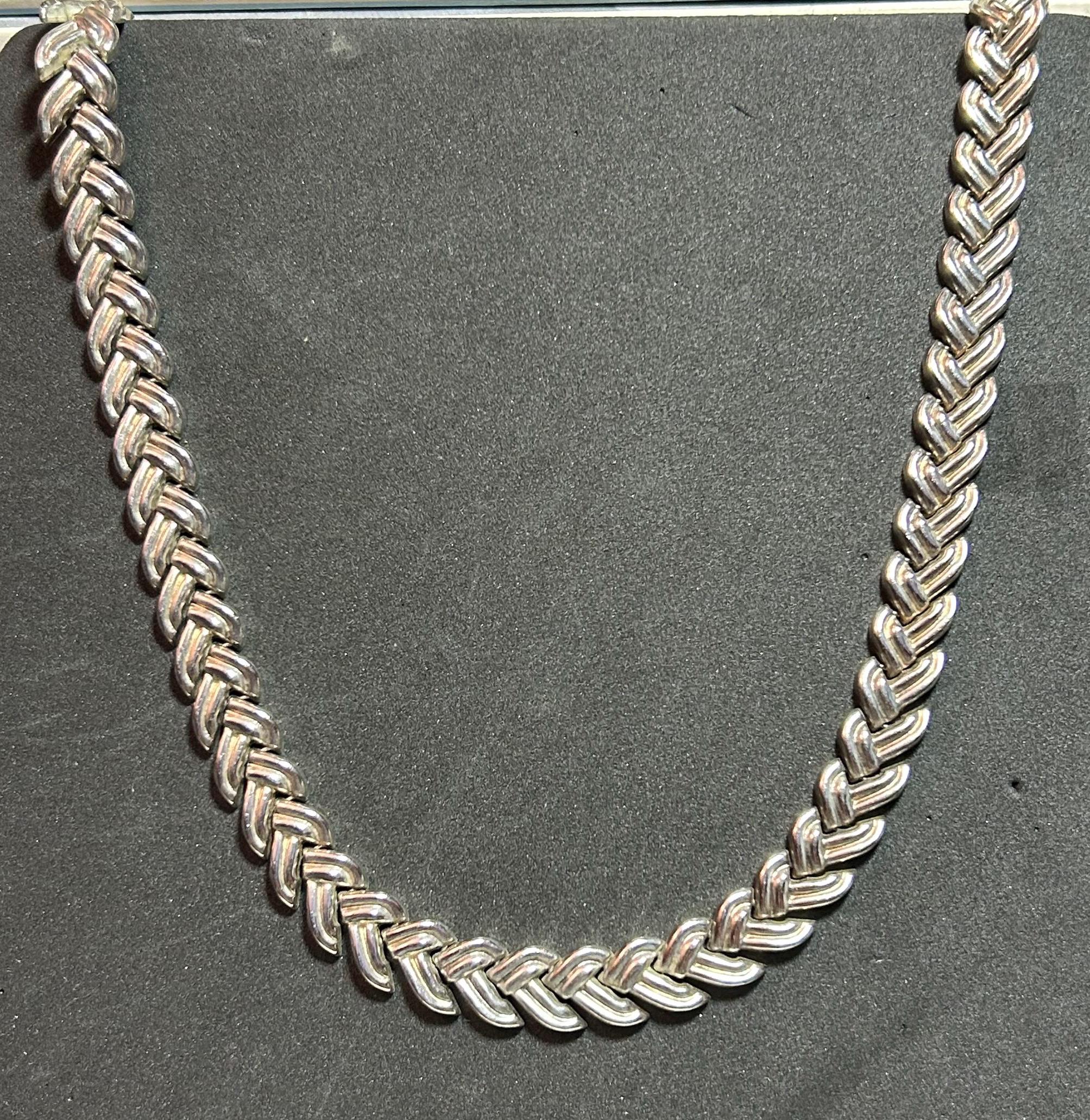 6.5mm Diamond Cut Hearts and Kisses Stampato Necklace 14K Yellow Gold
