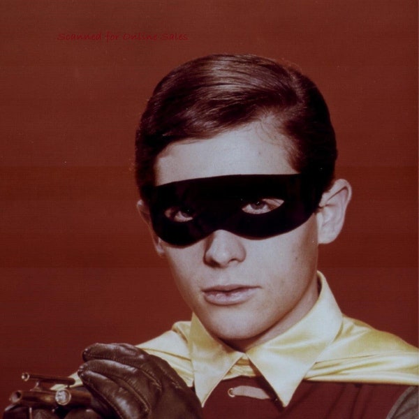 TV Batman and Robin Burt Ward 4x6 Photo